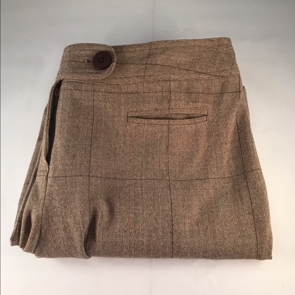 Evelyn Grid Sailor Style Work Pants